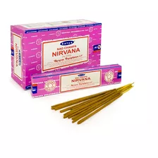 Incenso Nag Champa Satya Nirvana 6cx De 15gramas