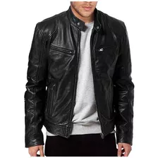 Blusa Hombre Chaqueta Cuero Calidad Barata Invierno Frio