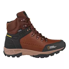 Bota National Geographic Mod 4808 Color Marron Mexicano