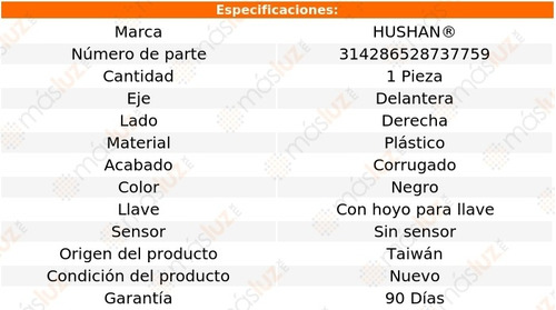 (1) Manija Ext Del Der F-250 Super Duty 17/20 Hushan Foto 4