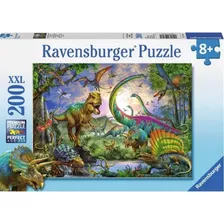 Rompecabezas Ravensburger Reino De Dinosaurios 200 Piezas 8+