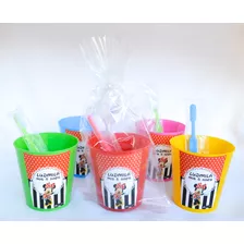 Cepillo De Dientes+vaso Mickey Minnie Infantil Personalizx25