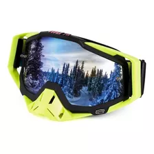 Googles Motocross 100% Enduro Buggy Bici Azul Verde Limon 