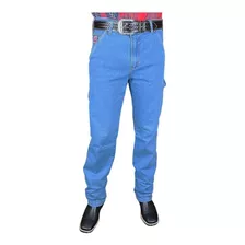 Calça Jeans Masculina Carpinteira Plus Size Boiadeiros Top