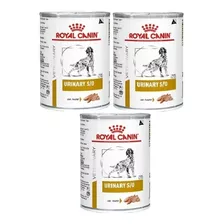 Royal Canin 3 Latas Urinary S/o Para Cães Pett