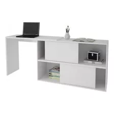 Mesa Escrivaninha De Computador Em L - Branco