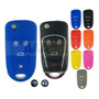 Fundas Tacto-piel Costuras Rojas Para Buick Encore 