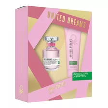 Kit Perfume Benetton United Dreams Love Yourself Body Lotion