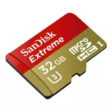 Cartão De Memória Microsd - Sandisk Extreme 32gb U3