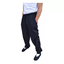 Calça De Brim Com Bolso Para Kung Fu (preto) 