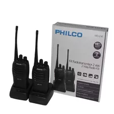 Kit 2 Radio Transmisor Philco Md2016 2 Vias Hasta 16km