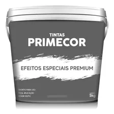 Tinta Efeito Cimento Queimado Cinza Escuro 5kg Primecor