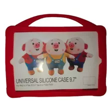 Funda Tablet 10 Pulgadas Silicona Flexible Niños Con Manija