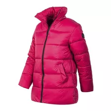 Camperon Topper Mujer Puffer Abrigo Invierno Capucha