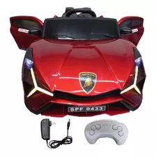 Eléctrico Montable Tipo Lamborghini A Control Remoto Y Usb