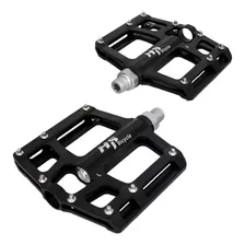 Pedales Para Bicicleta Bmx 1/2 Aluminio Negro Alnc-2015 Hs