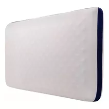 Almohada Neo Relax Dual Curve Viscoelástica 70x40 Con Funda Color Blanco