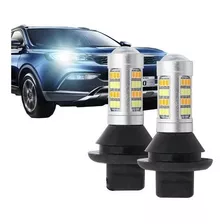 Par Lampada Led Drl Seta 2 Em 1 Branca Laranja 1 Polo Vlx