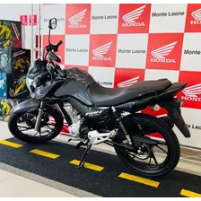 Moto Honda Cg 160 Fan Cinza 2024 2024 0km Com Garantia