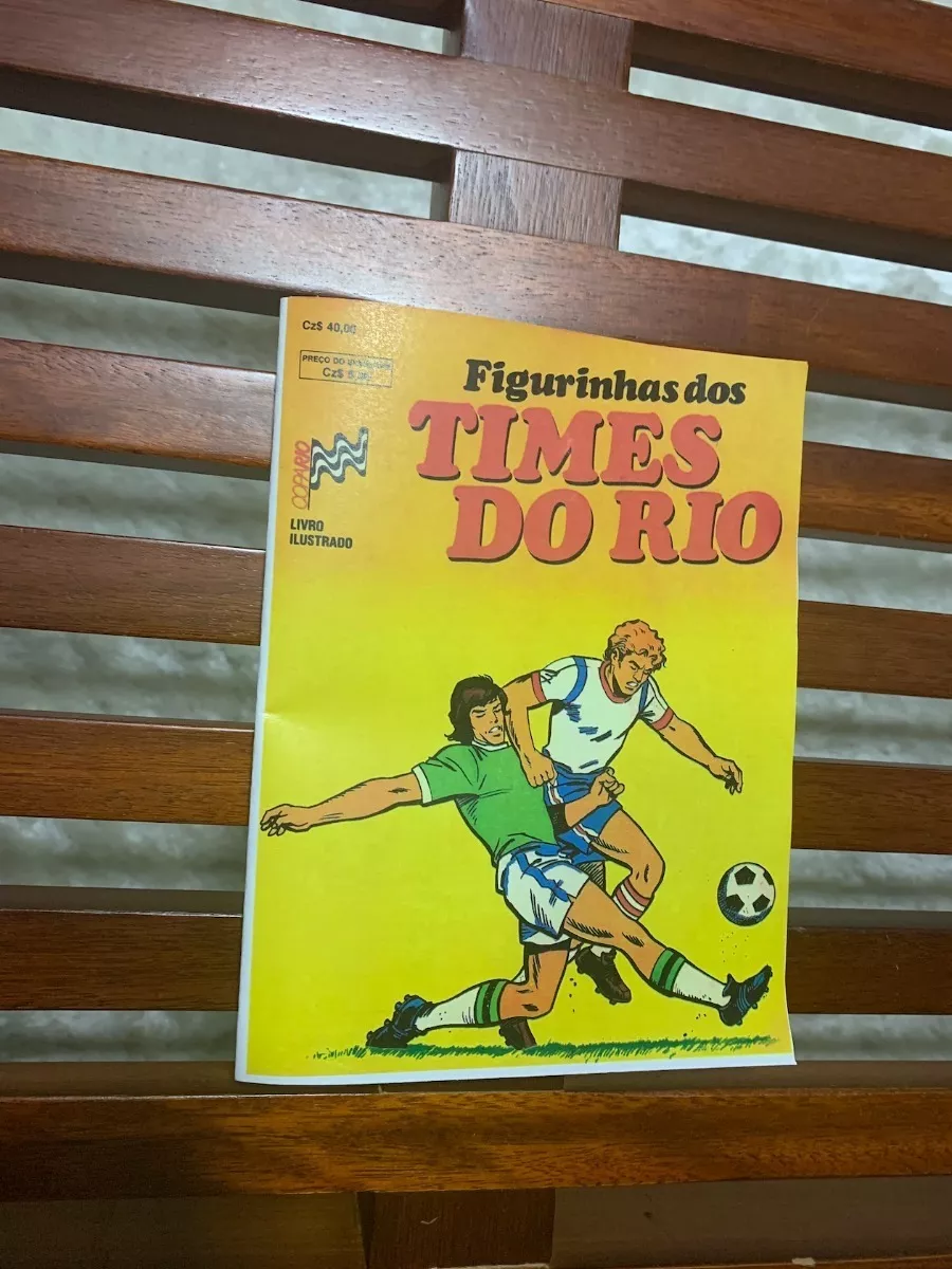 Álbum Figurinhas Times Do Rio 1988 Vasco Flamengo Fluminense