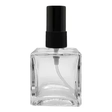 20 Frascos Vidro Perfume Cubo 50 Ml Valvula Spray.