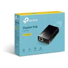 Injetor Poe Tp-link Tl-poe150s - 1000mbps - Bivolt - Preto