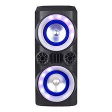 Caixa De Som Mini Torre Neon X 300w Bt/aux/usb/fm Sp379