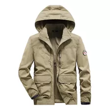 Casaca Hombre Impermeable Cortaviento Ligera Deportiva Tnf