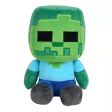 Peluche Minecraft Steve Creeper 25 Cm - Intek