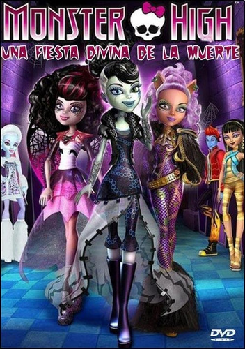 Monster High - 3 Dvd's - Box Set Original Y Nuevo