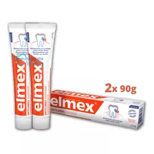 Kit Creme Dental Elmex Anticáries 90g | 2 Unidades