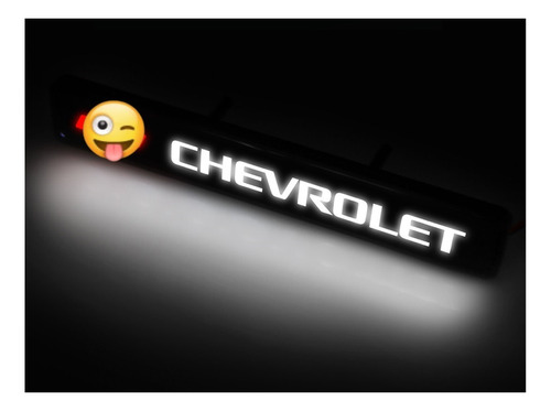 Emblema Chevrolet Led Camaro C10 Silverado Aveo Trax Cheyen Foto 8