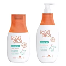 Kit 02un Shampoo Bebe E Vida Davene 200ml E 400ml