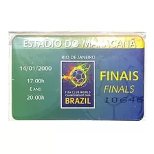 4 Ingressos Mundial De Clubes 2000 - Maracanã - Vasco