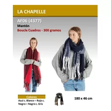 Bufandon Pashmina Nube La Chapelle Af06 Ideal Invierno 