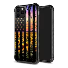 Funda Zhegailian Para iPhone 12/12 Pro Sunflower Flag