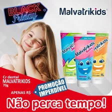 Malvatrikids Baby S/fluor 70g - Kit C/3un