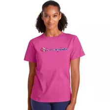 Camiseta Feminina Champion Dye American