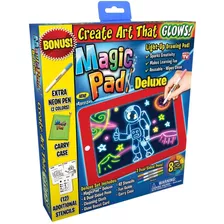 Magic Pad Deluxe Tableta De Dibujo Con Luz Teletiendauy