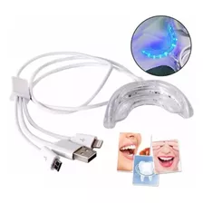 Blanqueamiento Dental Dientes Blancos Luz Led Uv Uso Fácil 