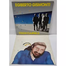Lp Egberto Gismonti / Trem Caipira / Ano 1985 / Com Encarte