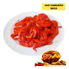 1kg Camarão Seco Inteiro Salgado Vatapá Acarajé Grande Nf