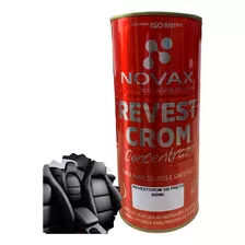 Tinta Para Couro Preto Brilho Sapato Tenis Bota Novax 900ml