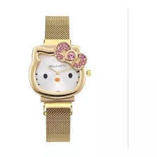 Reloj Hello Kitty Extensible Metálico 