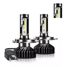 Kit Turbo De Foco Led Auto H4 15000 Lúmenes 72w Luz Blanca