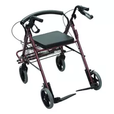 Caminador Ortopedia Con Ruedas Asiento- Frenos- Pieseros. 