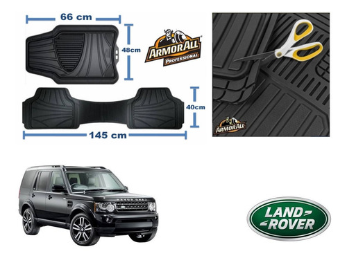 Kit Tapetes Armor All + Cojines Land Rover Discovery 14 A 18 Foto 2