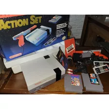 Nintendo Nes Action Set Original Completo