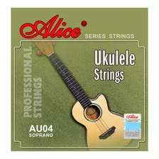 Encordado De Ukelele Alice Cristal Nylon