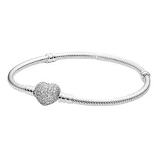  Pulsera Pandora Original Moments Corazón Centellante